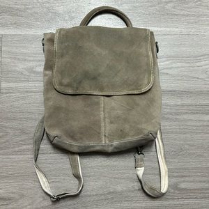 Free people suede backpack